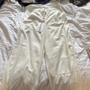 Chic White Dress Pants
